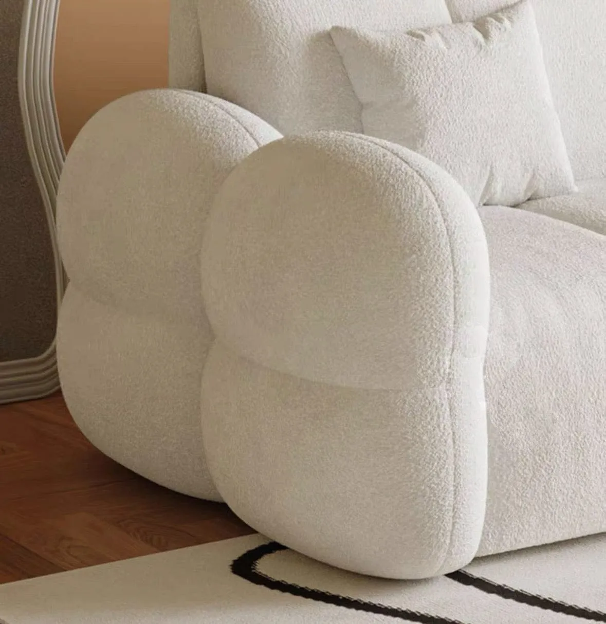 Jennifer Performance Boucle Electric Sofa Bed with Storage