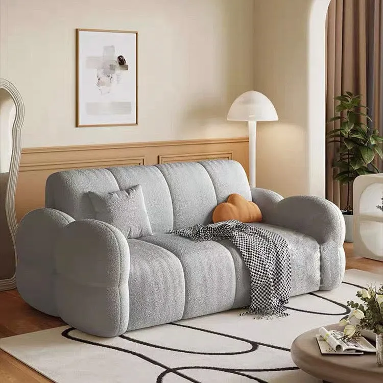 Jennifer Performance Boucle Electric Sofa Bed with Storage