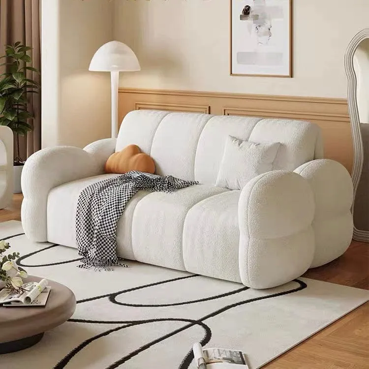 Jennifer Performance Boucle Electric Sofa Bed with Storage