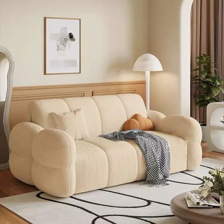 Jennifer Performance Boucle Electric Sofa Bed with Storage