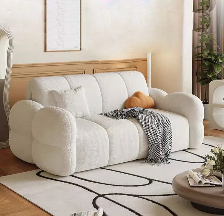 Jennifer Performance Boucle Electric Sofa Bed with Storage