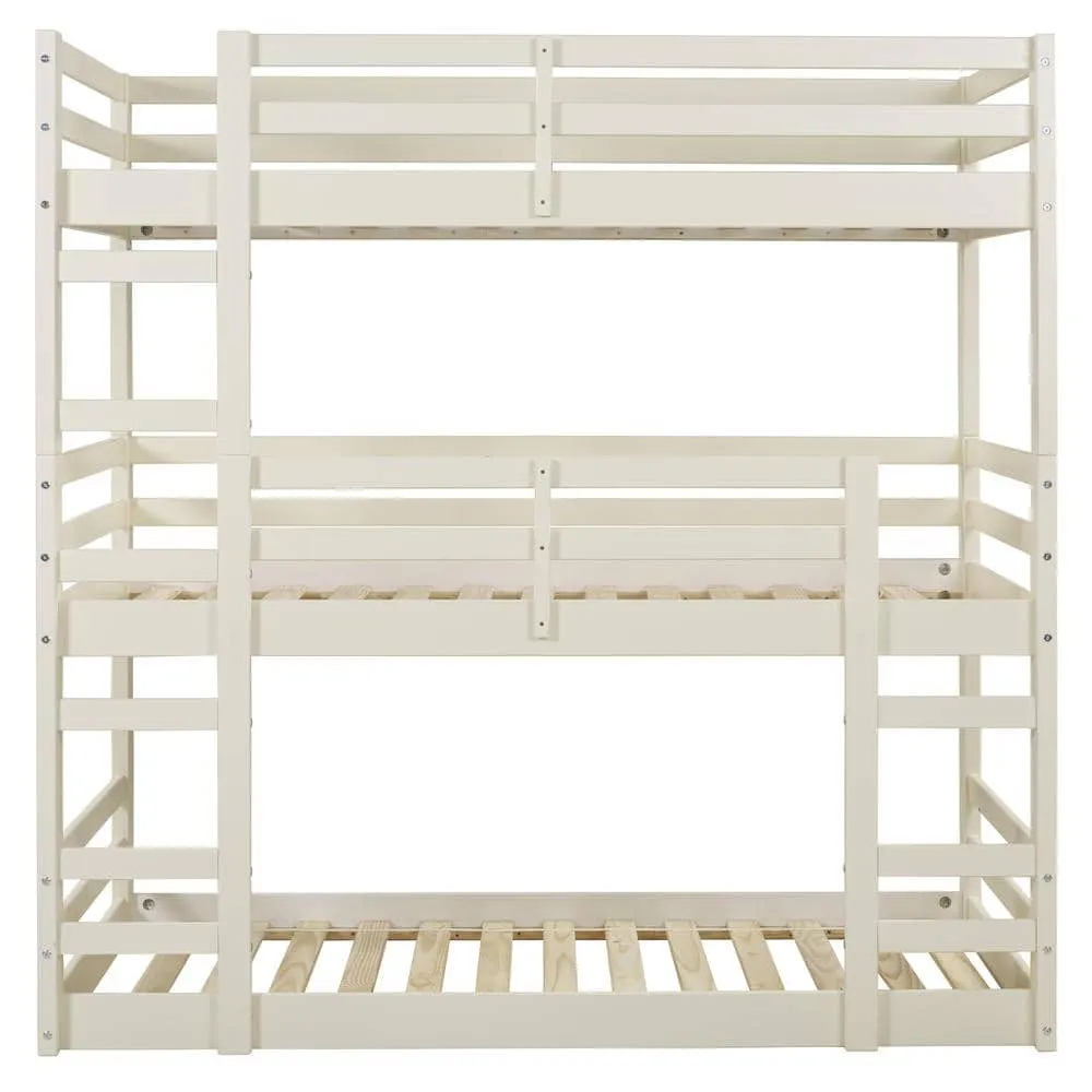 Jocelyn White Triple Bunk Bed