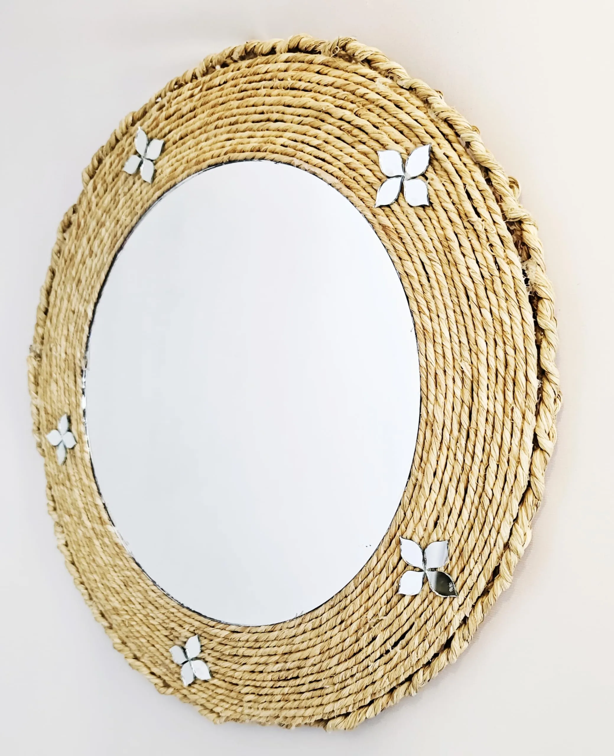 Jute Decorative Mirror