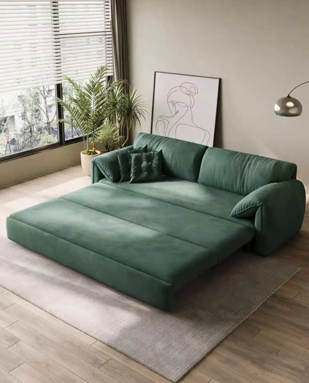 Katherina Scratch Resistant Storage Sofa Bed