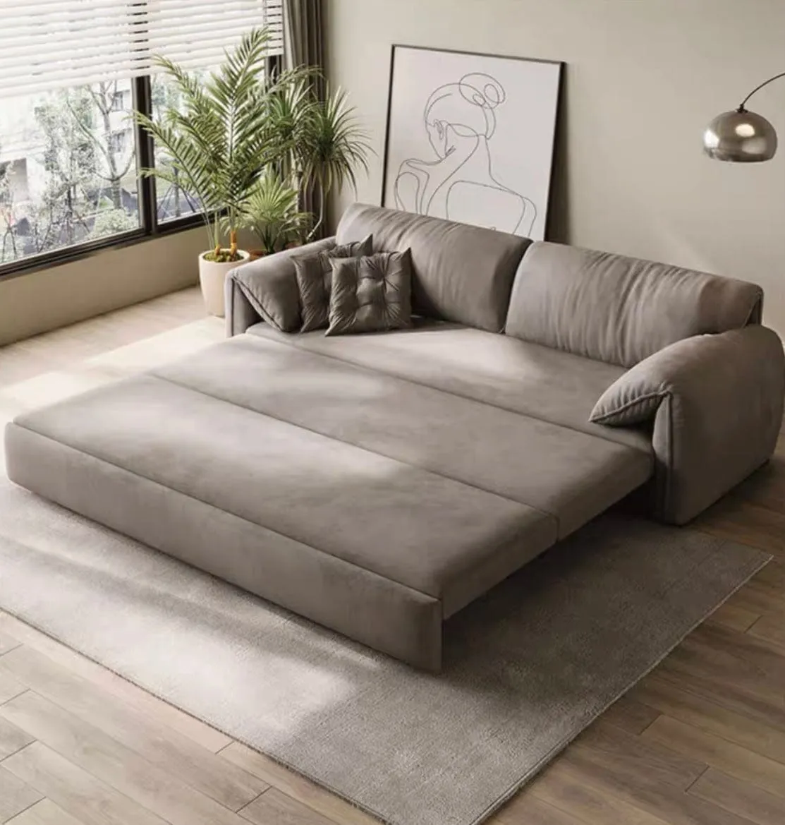 Katherina Scratch Resistant Storage Sofa Bed