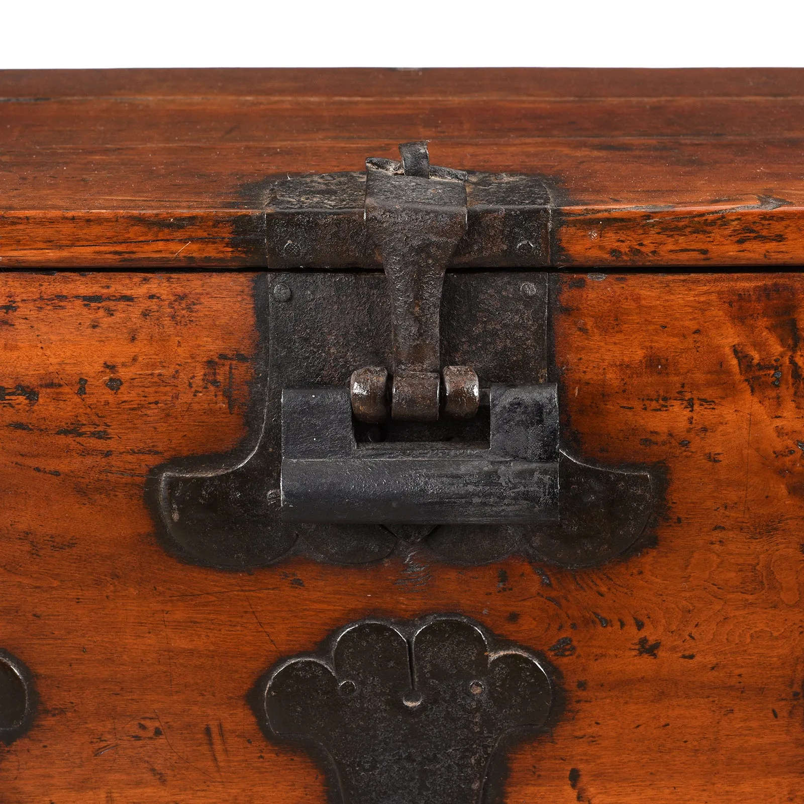 Korean Pear Wood Bandaji From Jeju Do - 19th Century