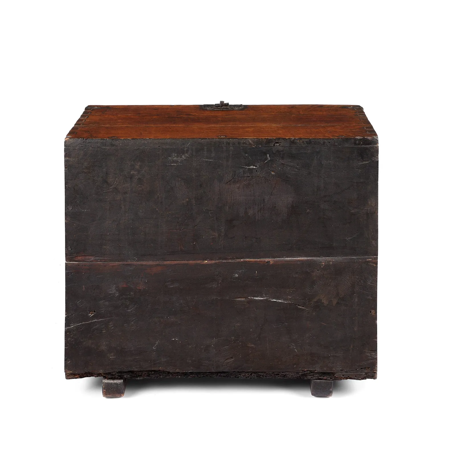Korean Pear Wood Bandaji From Jeju Do - 19th Century