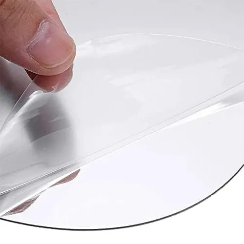 KUSTOMIZE - Oval Shaped Frameless Decorative Wall Mirror for Living Room, Bedroom, Dining Room, Bathroom, Office, Kitchen