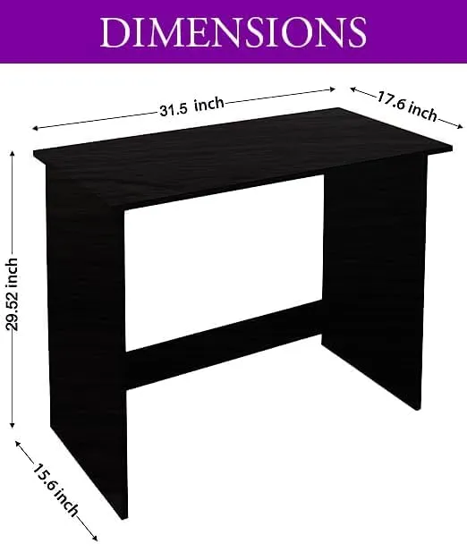 KVS Furniture Engineered Wood Espresso Finish Modern Coffee Tea Table Rectangle Centre Table for Wooden Decor Furniture of Living Room Rosewood (Black Wenge)