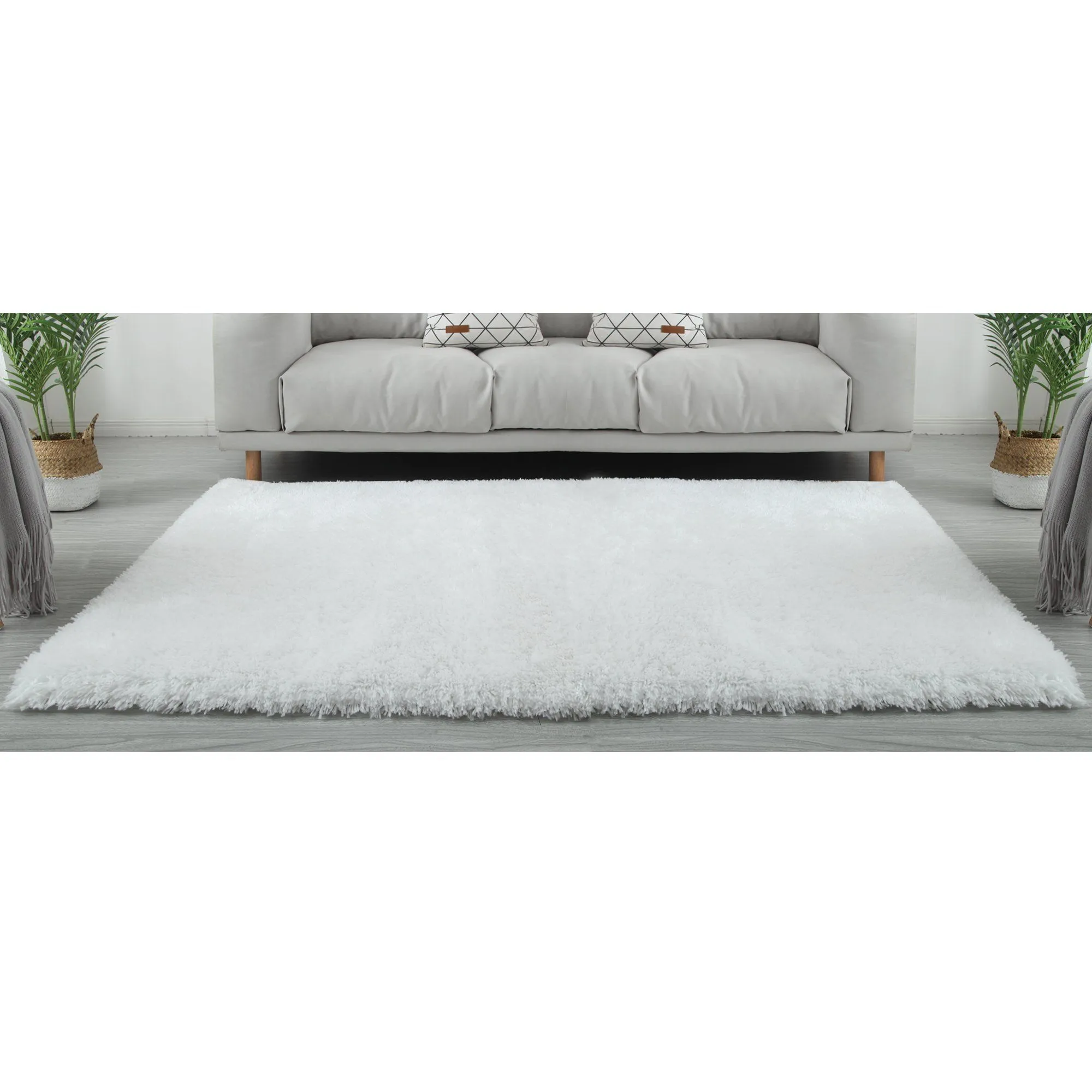 LAUREN TAYLOR - Faux Sheepskin Area Rug