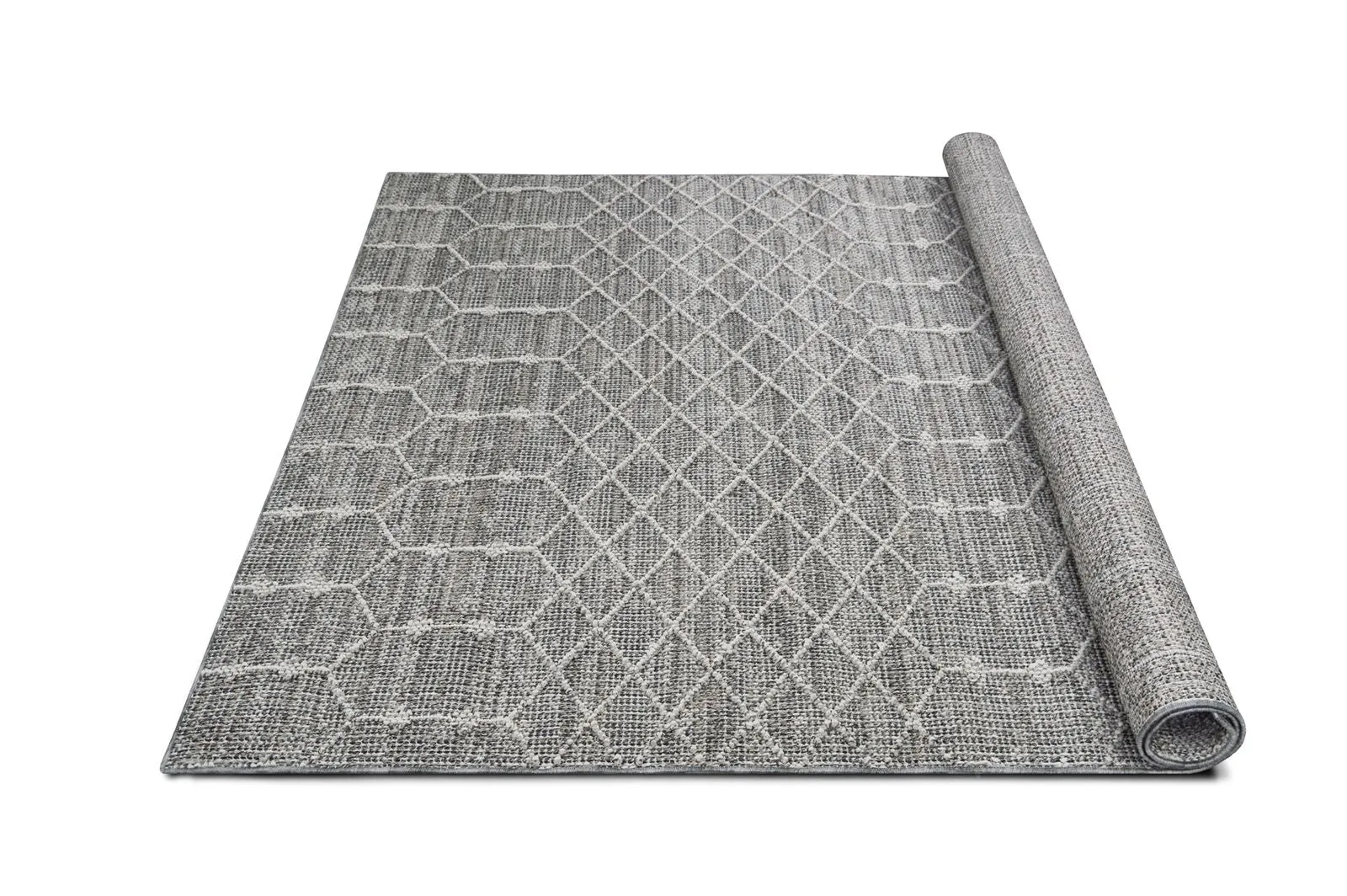 Linq-825 Area Rugs Rectangle Ivory 5-X-7