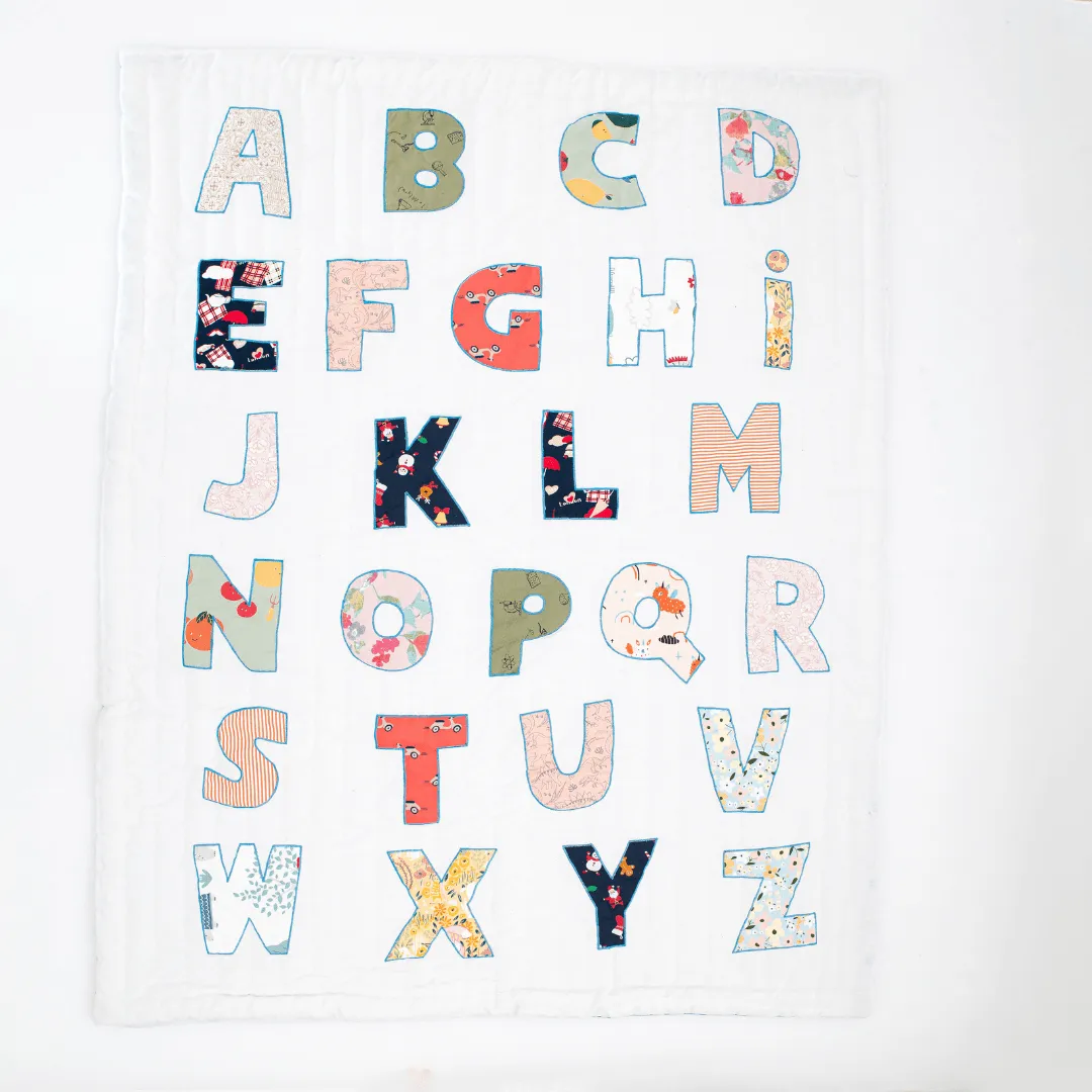 London Lane Alphabet Baby Quilt
