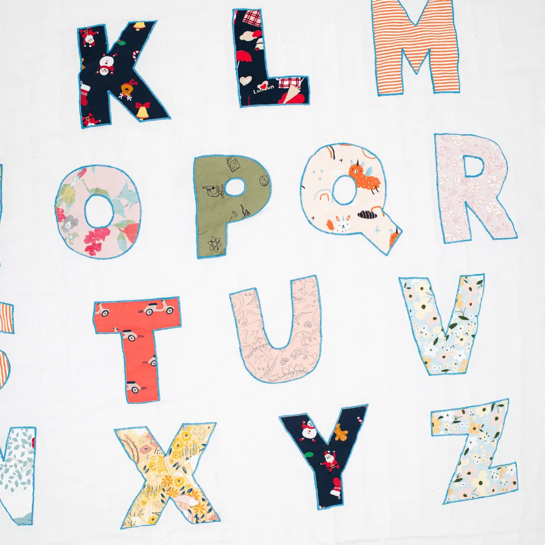 London Lane Alphabet Baby Quilt
