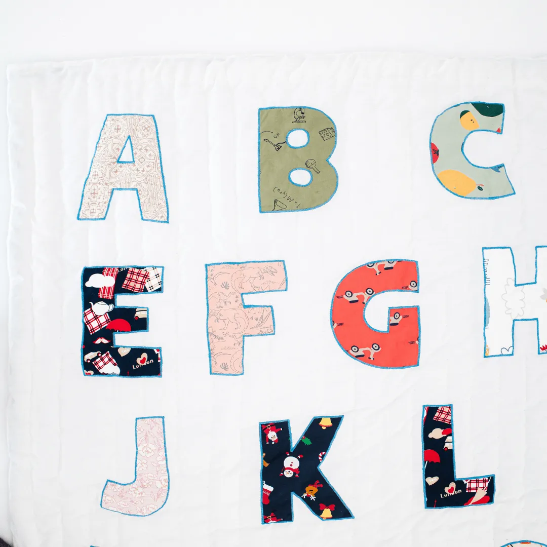 London Lane Alphabet Baby Quilt