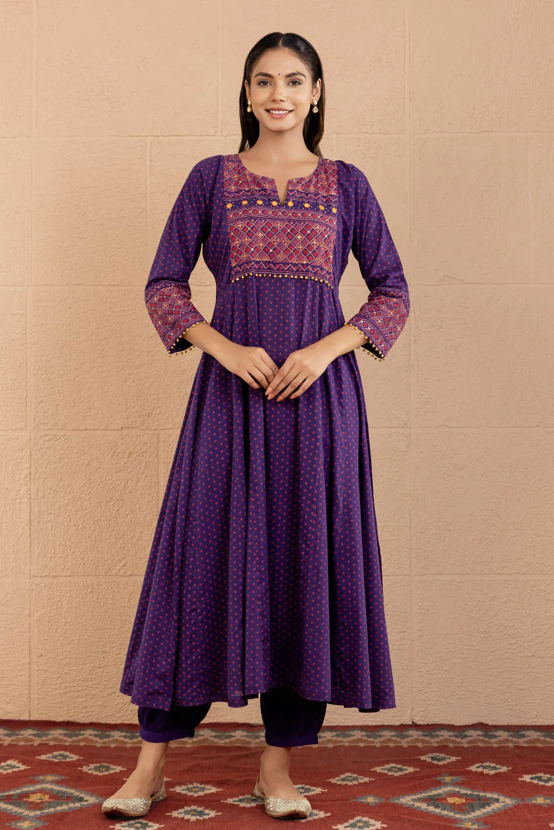 Mahagauri Kolam Kurta