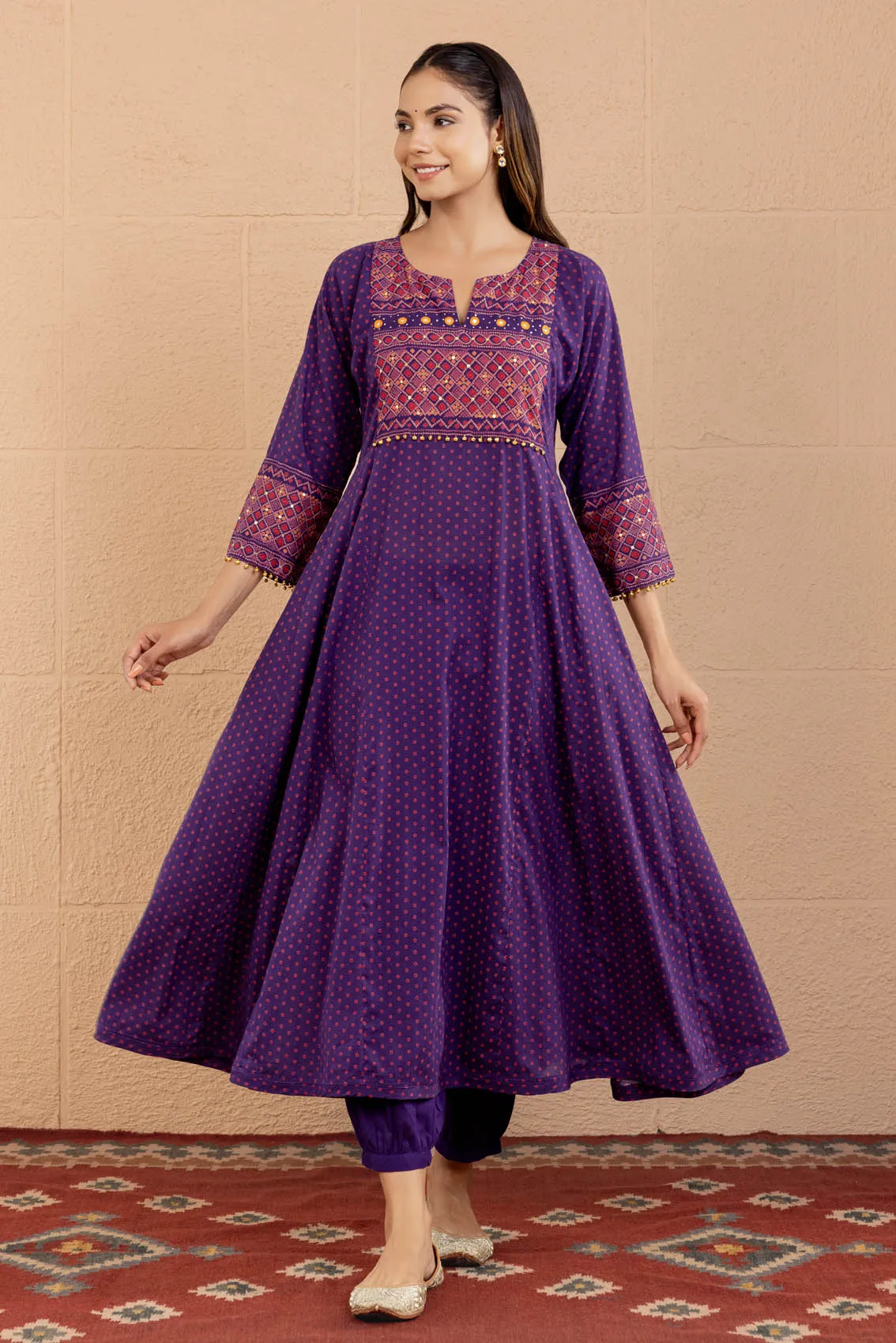 Mahagauri Kolam Kurta