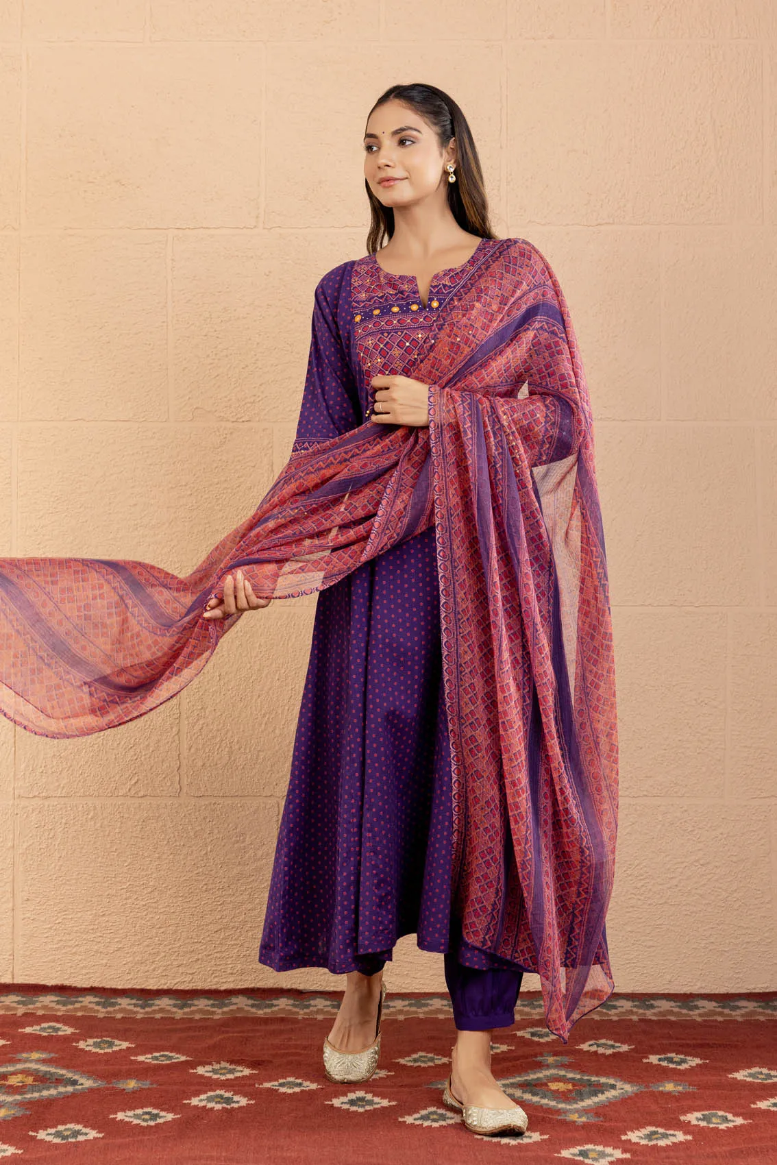 Mahagauri Kolam Kurta