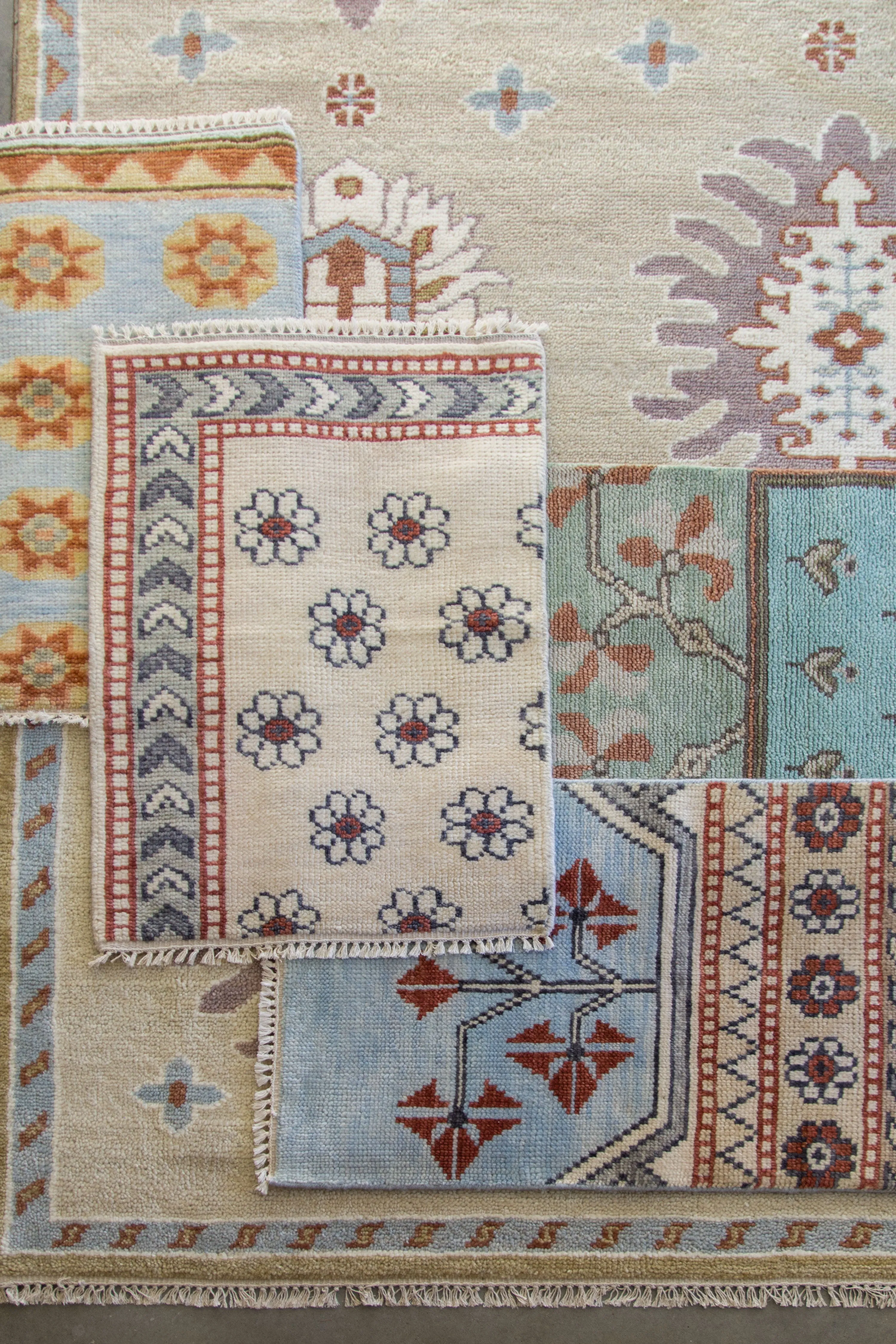 Mamluk Hand-Knotted Wool Area Rug