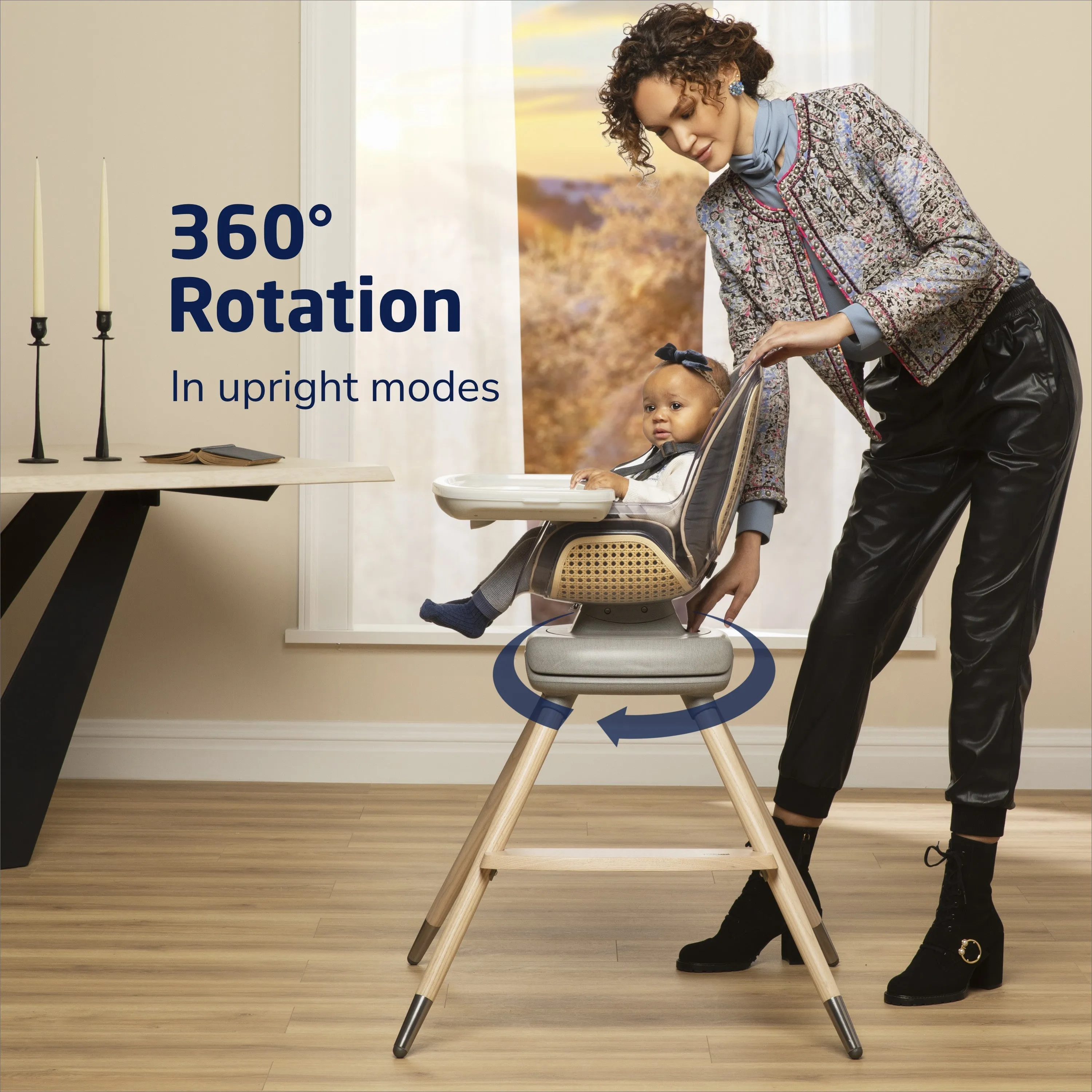 Maxi-Cosi Kindred Kiskadee 360 Rotating High Chair