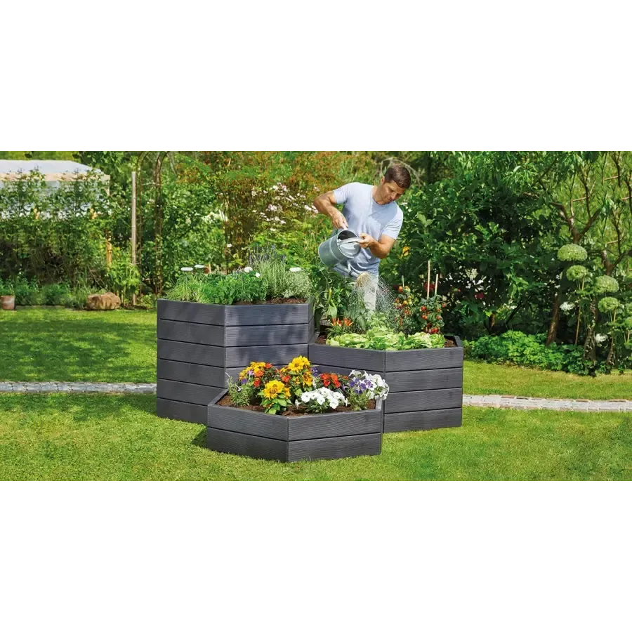 Maze Hex Ergo Raised Garden Bed