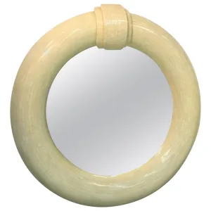 Modern Monumental Tessellated Bone Mirror in the Manner of Karl Springer