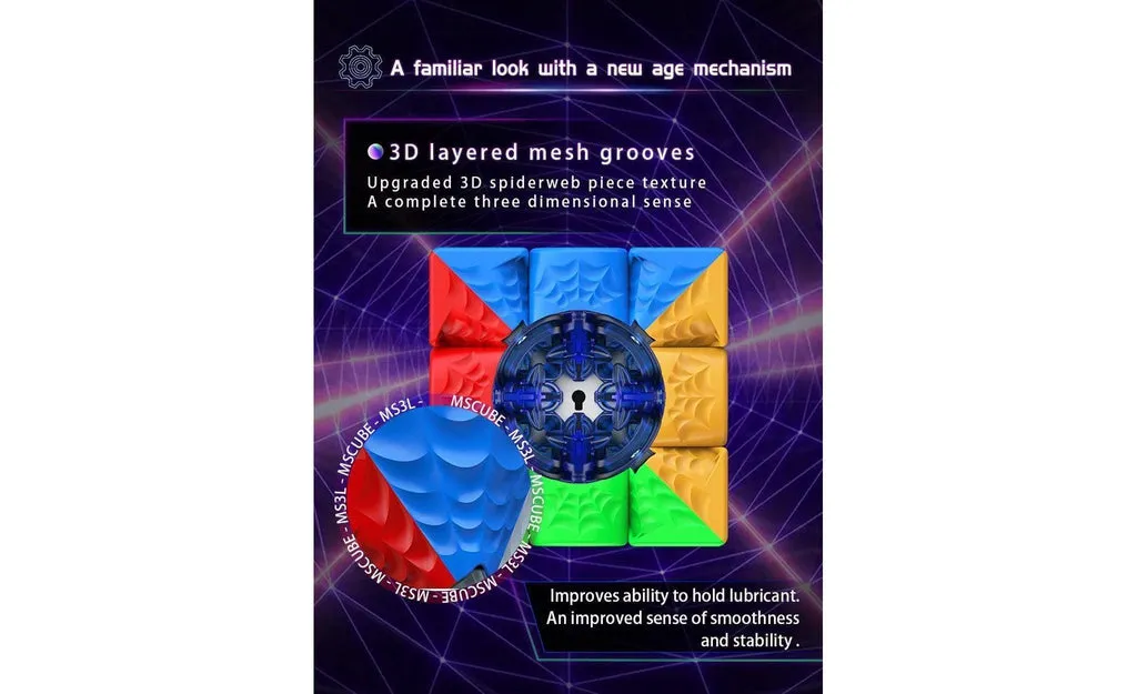 MsCUBE MS3L 3x3 Enhanced (Magnetic)