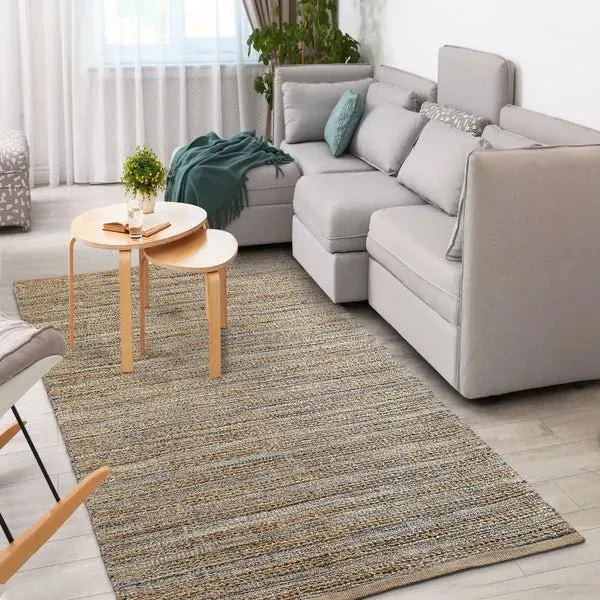 Natural Fiber LR03338 Navy Rug