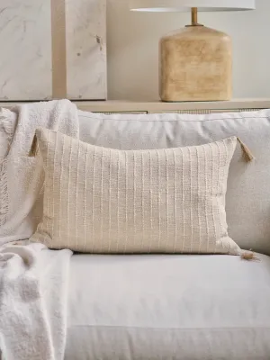 Neriah Beige Pillow | 16x24