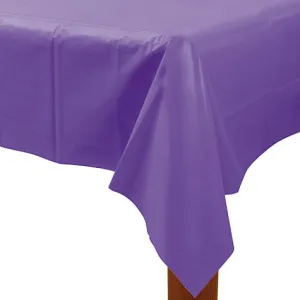 New Purple Rectangular Table Cover 54" x 108" | 1ct