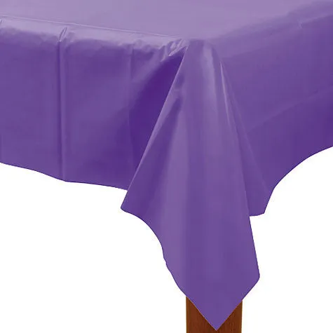New Purple Rectangular Table Cover 54" x 108" | 1ct