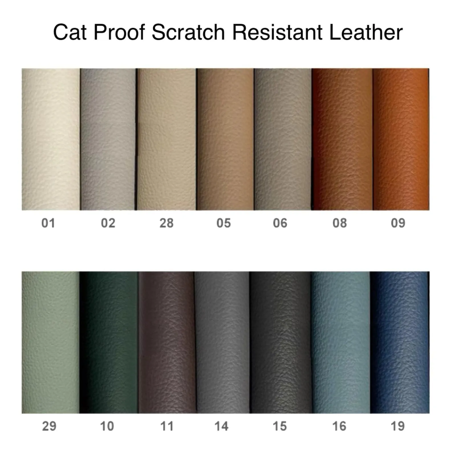 Nima Scratch Resistant Leather Sofa Bed