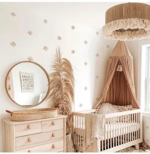 Nursery Wall Decals - Pink Floral