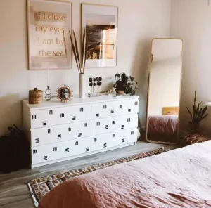 Nursery Wall Decals - Square Dash