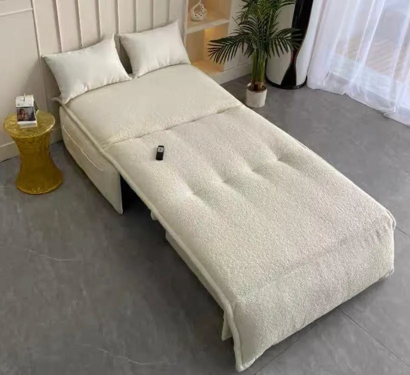 Omari Boucle Electric Sofa Bed