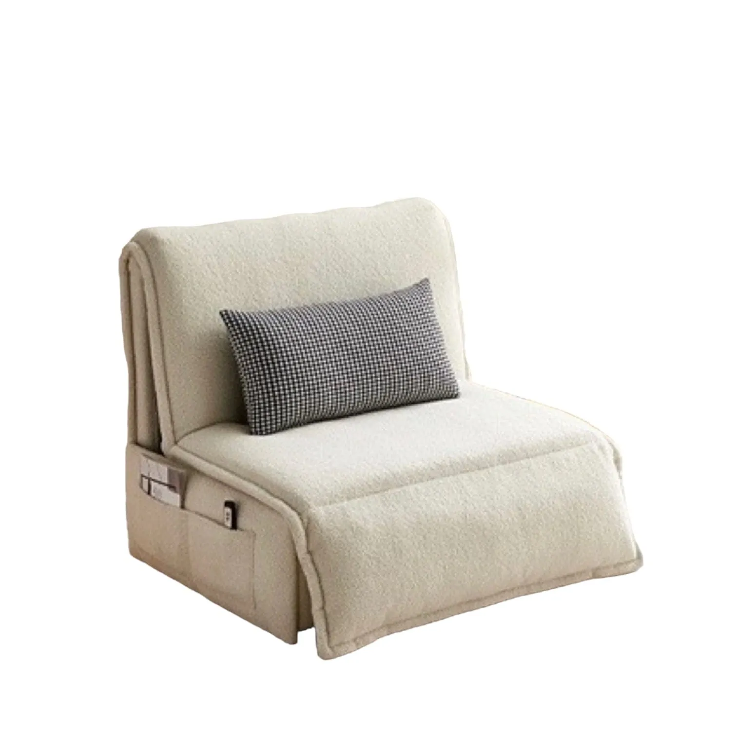 Omari Boucle Electric Sofa Bed