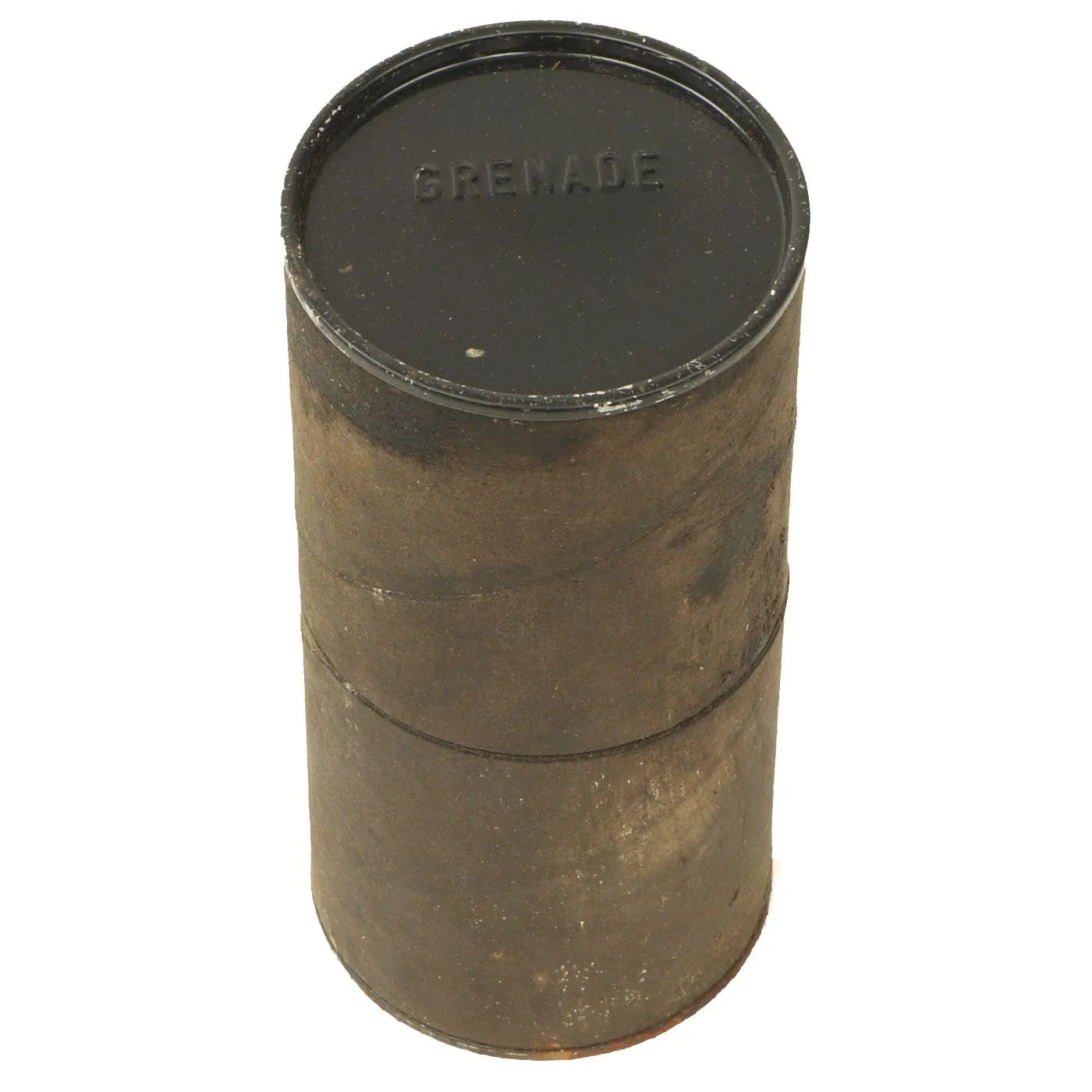 Original U.S. WWII Dated 32 Grenade Canisters in M10A1 Light Weight Service Mask Filter Transit Chest