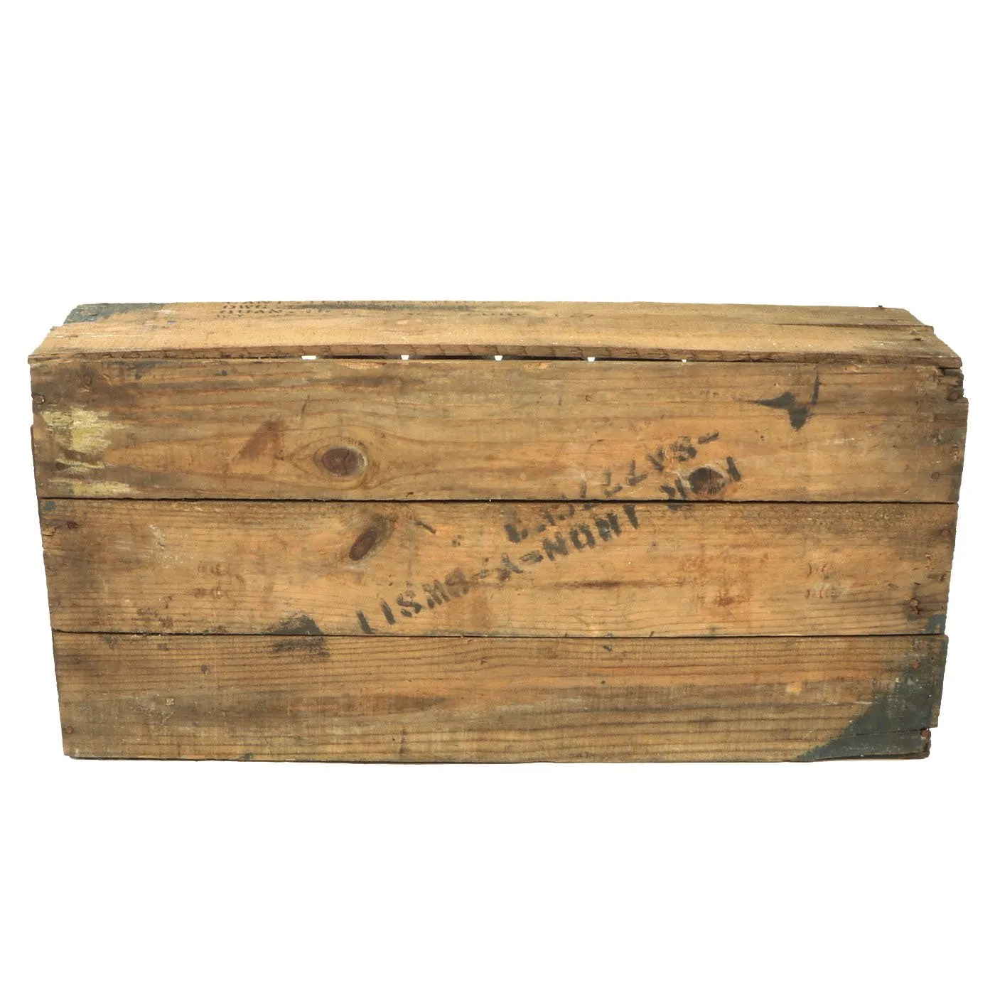 Original U.S. WWII Dated 32 Grenade Canisters in M10A1 Light Weight Service Mask Filter Transit Chest