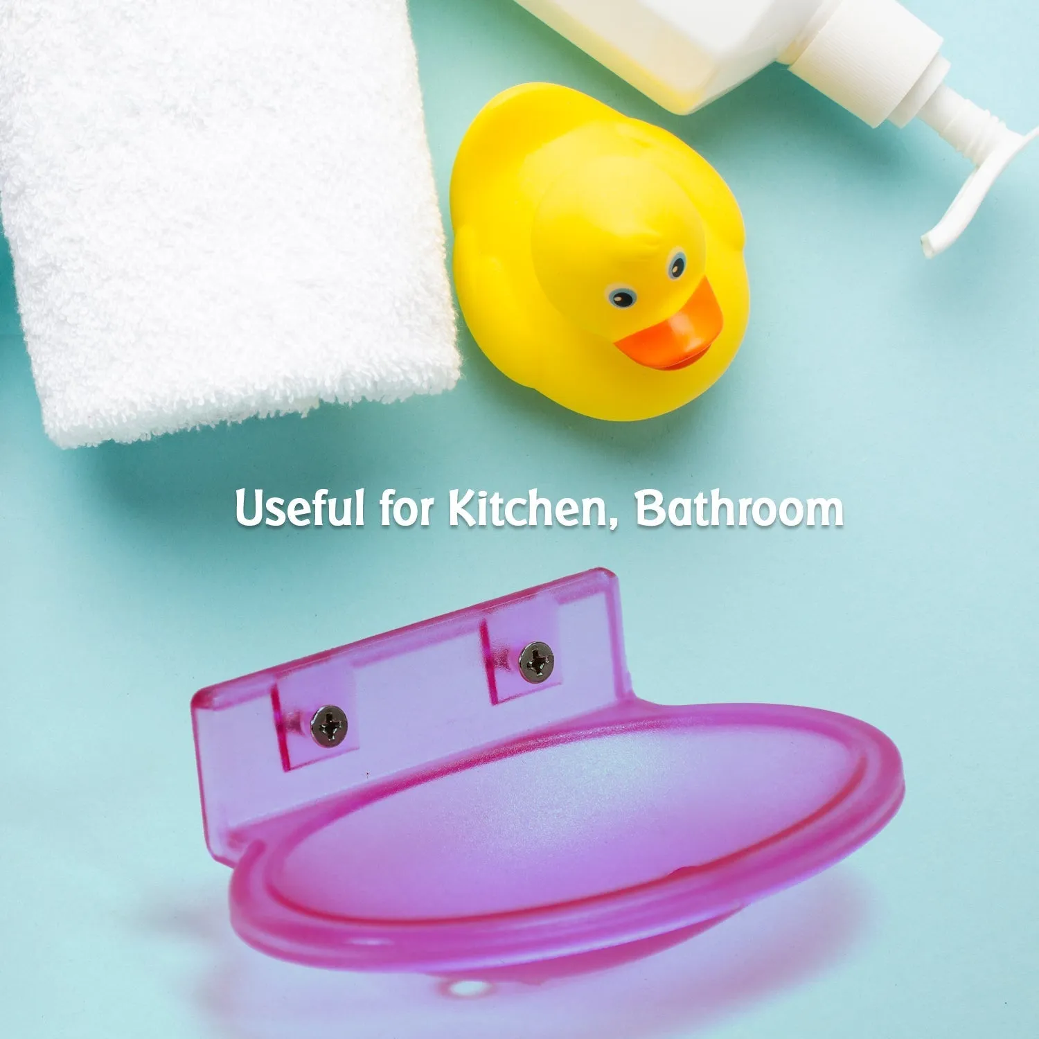 Ovel Soap Dish Single Shop Tray ( 2 Pcs )