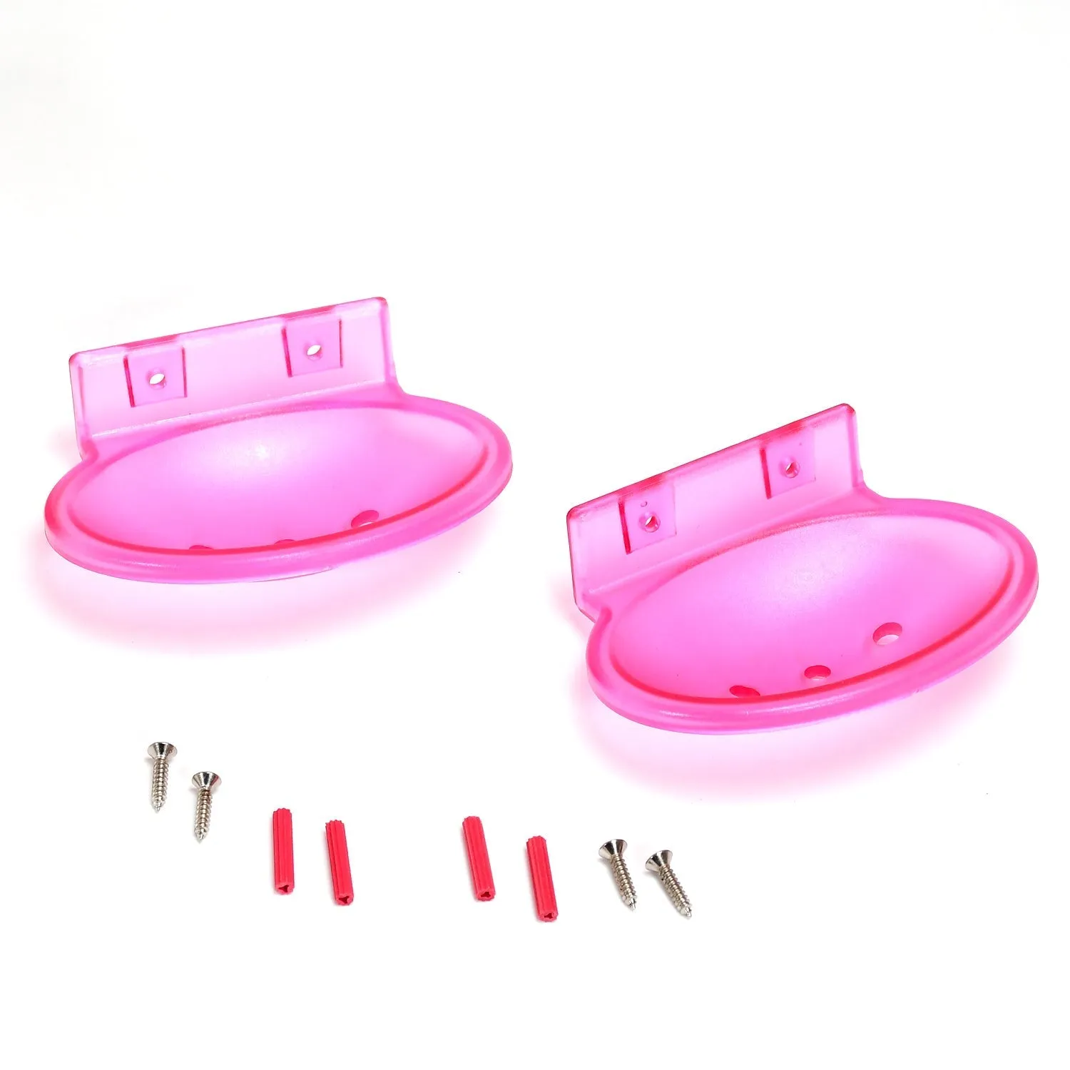 Ovel Soap Dish Single Shop Tray ( 2 Pcs )
