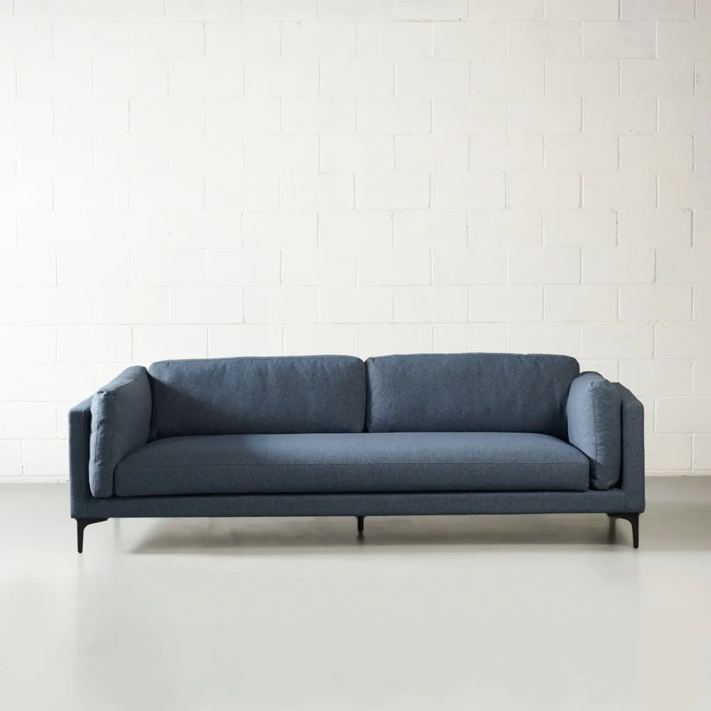 OWEN - Blue Fabric Sofa - FINAL SALE
