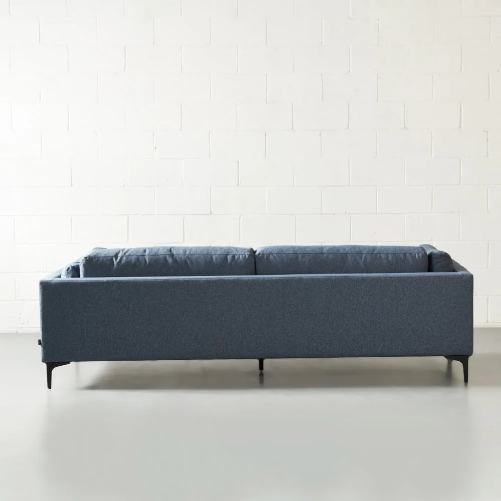 OWEN - Blue Fabric Sofa - FINAL SALE