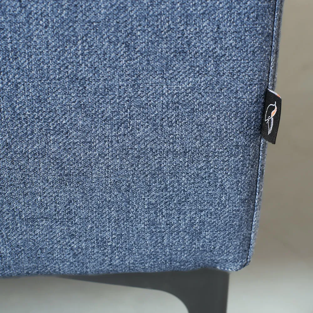 OWEN - Blue Fabric Sofa - FINAL SALE