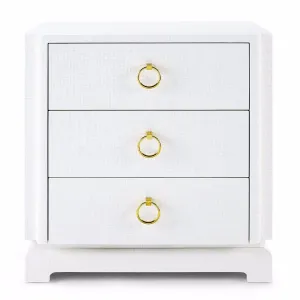 Paul 3 Drawer Side Table