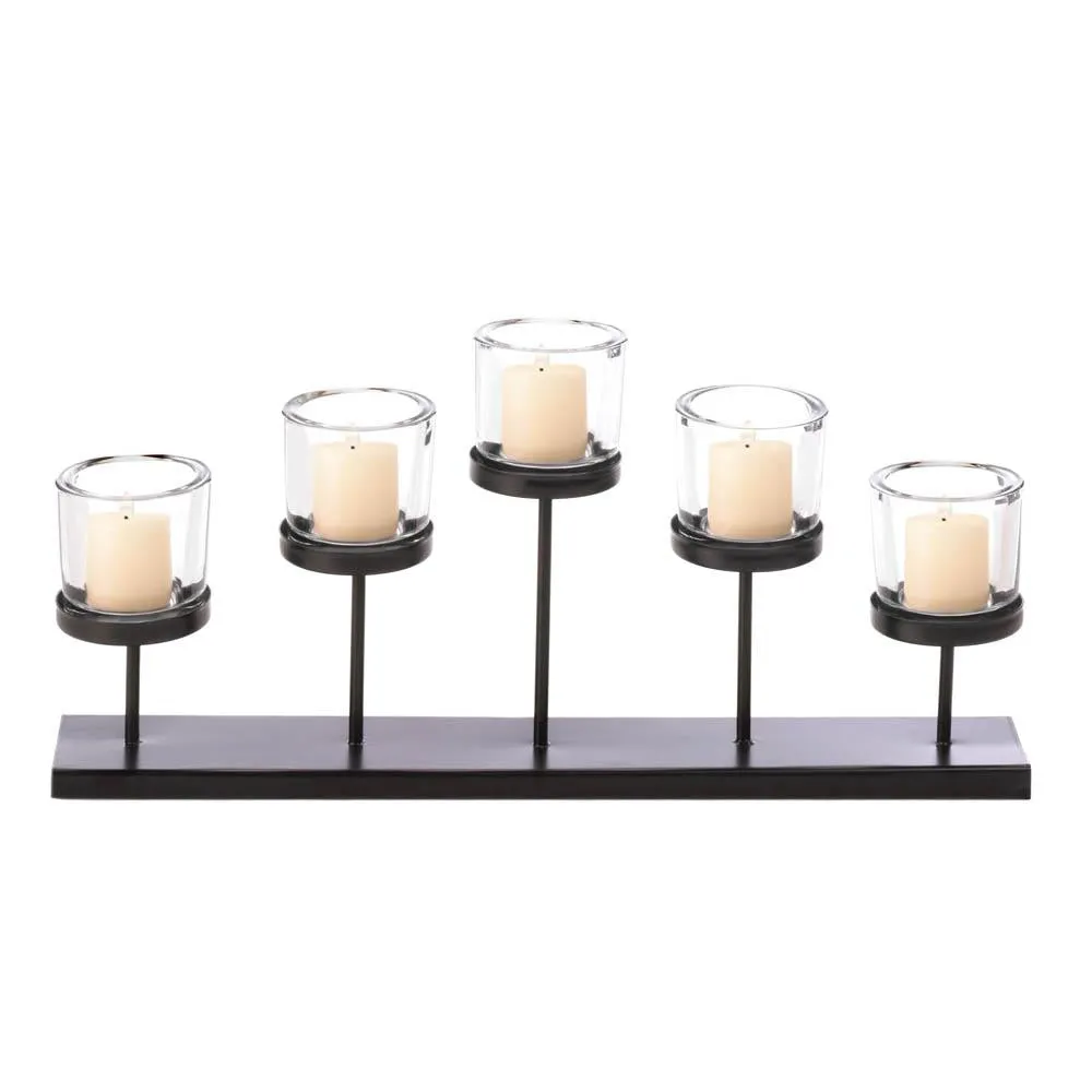 Pedestal Candle Centerpiece