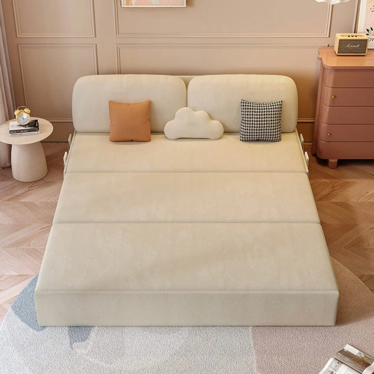 Perry Scratch Resistant Storage Sofa Bed