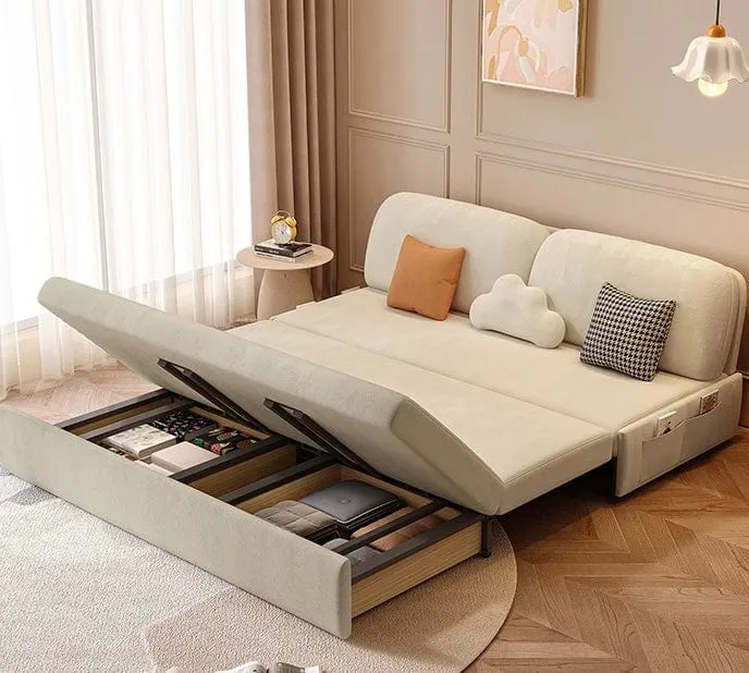 Perry Scratch Resistant Storage Sofa Bed