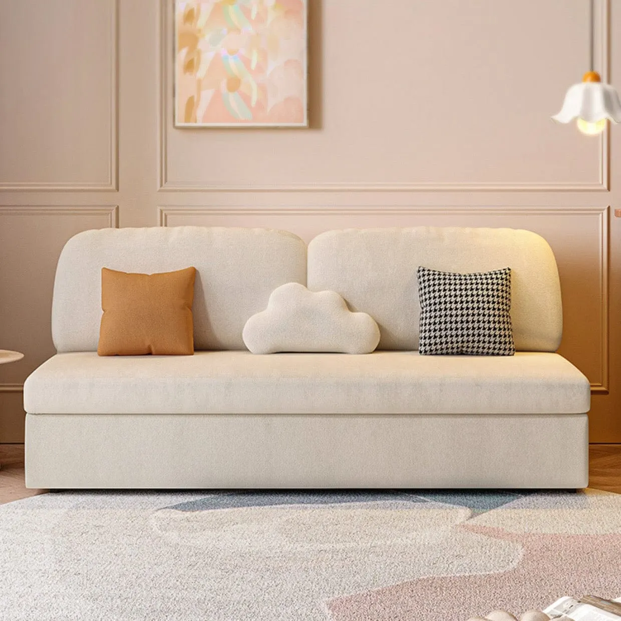 Perry Scratch Resistant Storage Sofa Bed