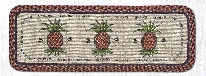 Pineapple Wicker Weave Table Accents