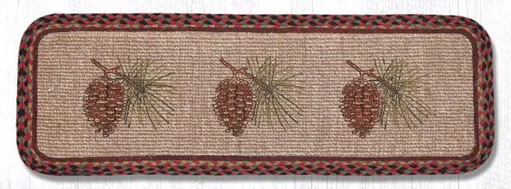 Pinecone Wicker Weave Table Accents