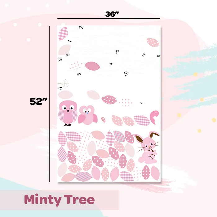Pink Tree Wall Sticker